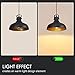 ALAISLYC Black Farmhouse Pendant Lights Matte Pendant Lighting for Kitchen Island Industrial Adjustable Height Vintage Dome Hanging Light Fixtures for Barn, Dining Room 3 Packs