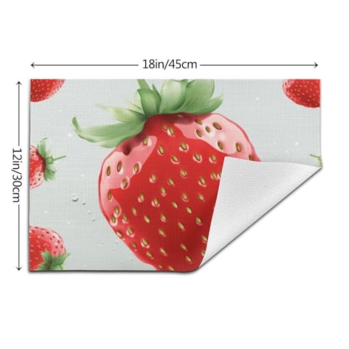 Sets de table chic de haute qualité, design tressé durable 45,7 x 30,5 cm - 3