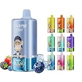 【100000回】電子タバコ 使い捨て ベイプ WASPE remit vape 100000回吸引 1本で4つの味を切替え可能 禁煙パイポ 爆煙 本体 水蒸気タバコ シーシャ 持ち運び 650mAh Type-C充電可能 ニコチン タール無し (ブルーベリーラズベリー | ブルーベリーレモネード | ミックスベリー | グレープハニーアイス)