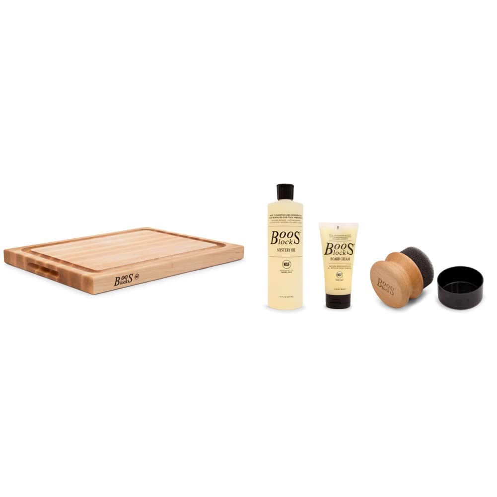 John Boos CB10541M2015150 Cutting Board, 20 Inches x 15 Inches x 1.5