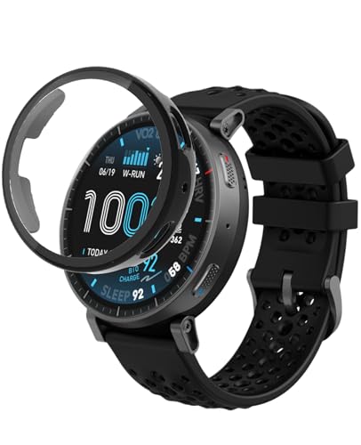 For Amazfit Active Max �P�[�X �ی� �K���X�t�B���� ��̌^ �J�o�[ YANMONGI �����K���X �ی�t�B���� ���^�b�`���x �h�o �����ߗ� �h�w�� �S�ʕی� �Ռ��z�� �ȈՒ��E �ی�J�o�[ Amazfit Active Max ��