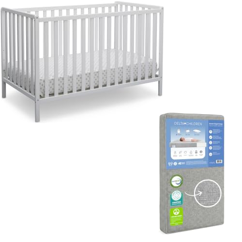 Delta Children Heartland 4-in-1 Crib & Mattress