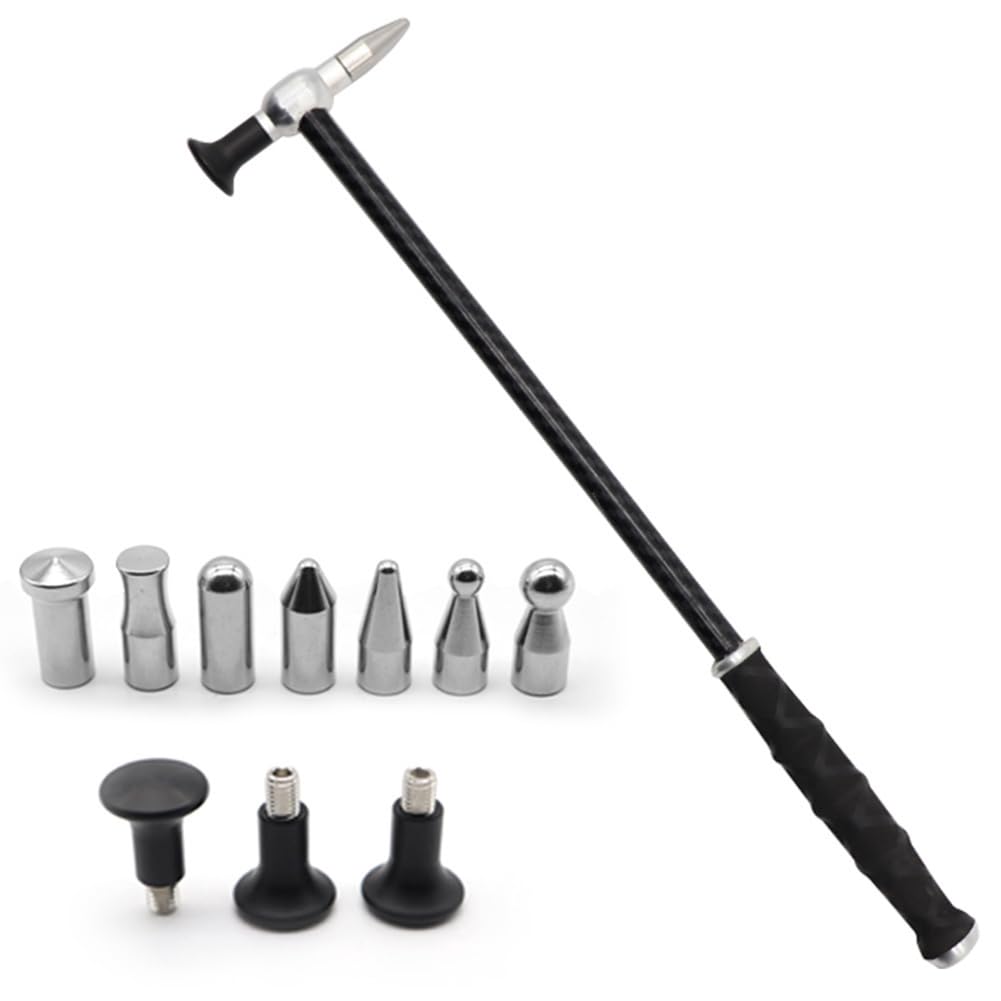 Aundhegrtt As Shown Non-Slip Handle For -Free Metal Leveling Car Dent Repair Hammer Set Seamless