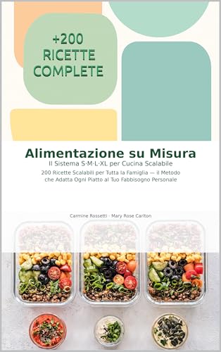 'Alimentazione su Misura: Il Sistema S·M·L·XL per Cucina Scalabile - 200 Ricette che si Adattano al Tuo Fabbisogno': 200 Ricette per Tutta la Famiglia - Dalla Colazione alla Cena