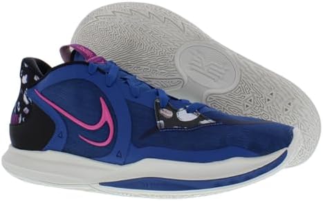Nike mens Kyrie Low 5, Dark Marina Blue/Pinksicle-black, 11 | Image 1