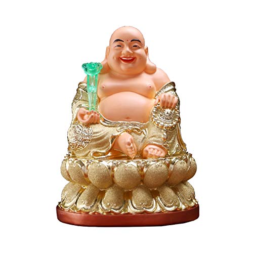 Statue Feng Shui WXKAGF Bouddha Riant au design réaliste et finitions premium