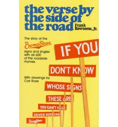 [(Rowsome Frank : Verse by the Side of the Road... B00Y2SOKU2 Book Cover
