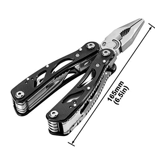 24-In-1 Multitool Folding Portable Pliers With Screwdriver Kits ,Multifunctional Adjustable Outdoor Survival Tool With Folding Pocket Size For Camping, Survival, Hiking, Fishing, Hunting #TOP1