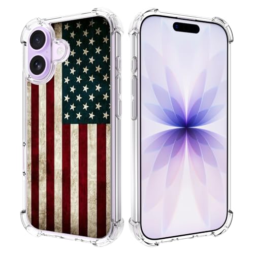 Coque rigide iPhone OO 2025 drapeau américain pour le quotidien