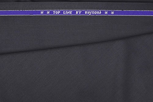 Image of Raymond Suit Fabric 1Pc 3Meter Suit Length Solid Blue for Men's