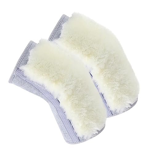 COLLBATH 1 Par Rodilleras Manga De De Arco Correa De Rodilla De Calentadores Más Cálido Rodillera De Talla Grande Rodillera Rotuliana Tobillo Asiento Lado Apoyo Lana