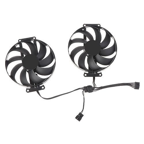 Ventilateur VGA PLA09215B12H de refroidissement 87mm 6 broches 12V 0.5A pour GPU