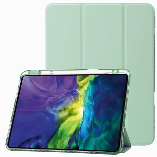Étui pour iPad 11e génération A16 vert matcha contre chocs et rayures