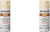 Vista 81 de Rust-Oleum 7732830 Stops Rust Pintura en Aerosol, 12 oz, Verde Cazador Satinado