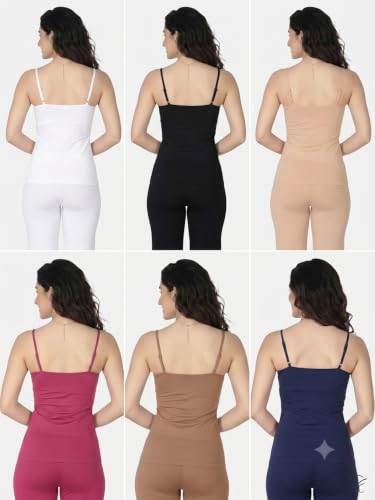 Image of Women's Cotton Camisole (Pack of 6)