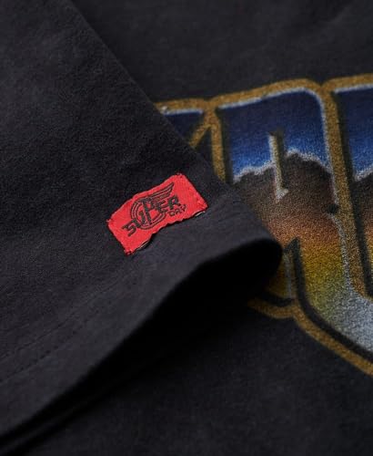 T shirt à motif groupe de rock Superdry - vue 8