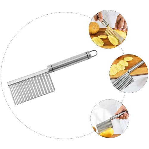 Cortadora de papas VANZACK acero inoxidable 22.5 cm miniatura 3