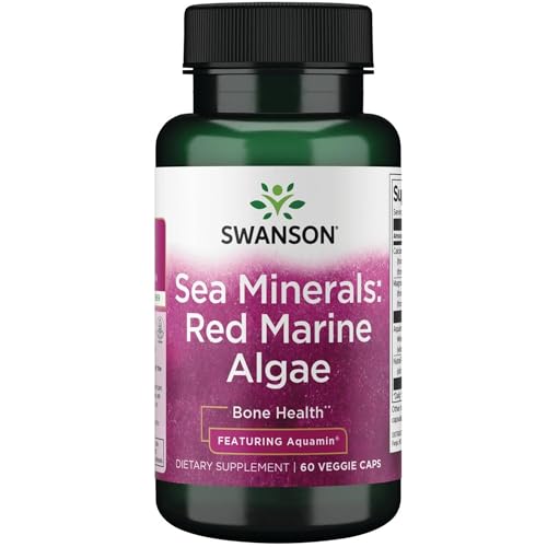 Swanson Aquamin Sea Minerals: Red Mineral Algae 60...
