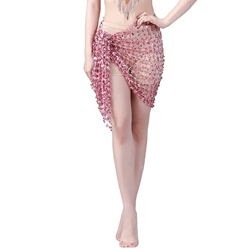 Jupe à paillettes pour femme réglable résolvant le problème de taille pour la danse