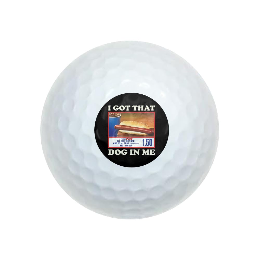 GRAPHICS & MORE I Got That Dog in Me Novelty Golf Balls 3 Pack