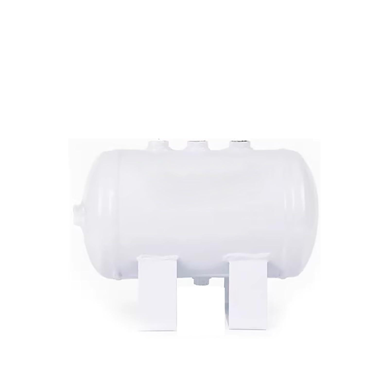 Lufttank Druckluftbehälter mit Manometer, Hochleistungs-Druckluftflaschen zur Gaslagerung, Nachfüllbare Horizontale Druckluftflasche(6 L/1.6 Gal)