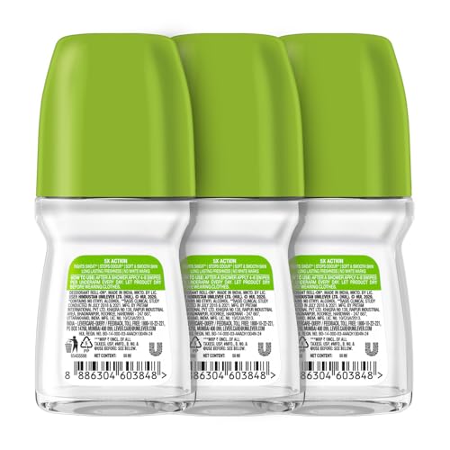 Image of Rexona Matcha Tea & Vanilla Antiperspirant Roll-On | for Women | 72H Odour Protection | Limited Edition Pack - ICC Women's Cricket World Cup India 2025 |50 ML (Pack of 3)