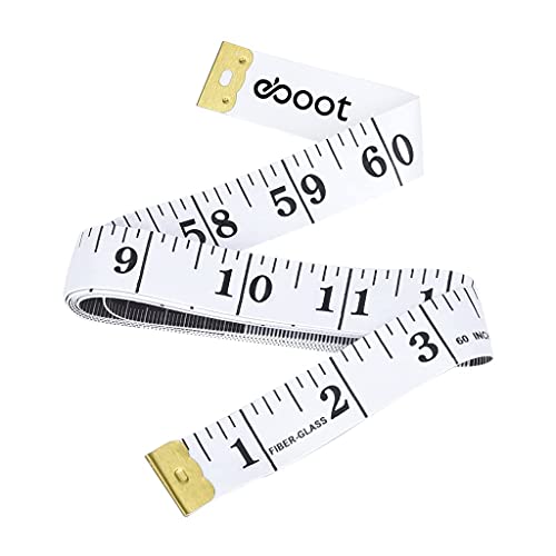 Régua de pano de alfaiate, fita métrica macia de 150 cm, para costurar, tecido de alfaiate, medição