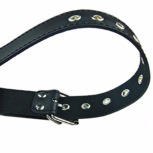 FEESHOW Men's X-Cross Leather Chest Body Harness Adjustable Buckle Straps3