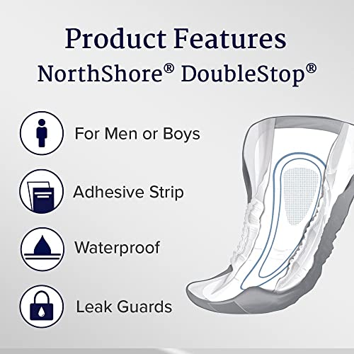 Northshore Doublestop Male Guards For Men, Large, Pack/52 #TOP1
