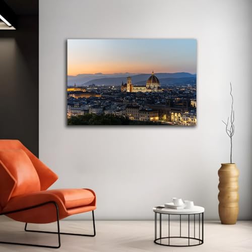 Tableau decoration murale impression sur toile cathédrale de Florence 90x60 - 4