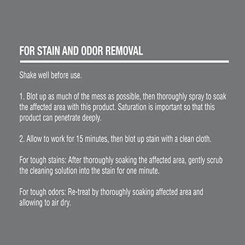 Image of Nature's Miracle Simply Pet Stain and Odor Remover, 32 oz | Made With 86% Plant-Based Surfactants, Bio-Enzymatic Formula Is Tough on Pet Messes, For Use on Multiple Surfaces