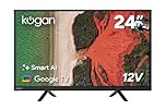 Kogan 24" LED Smart AI Google 12V TV - R98T - KAL24R98TA - 24 Inch