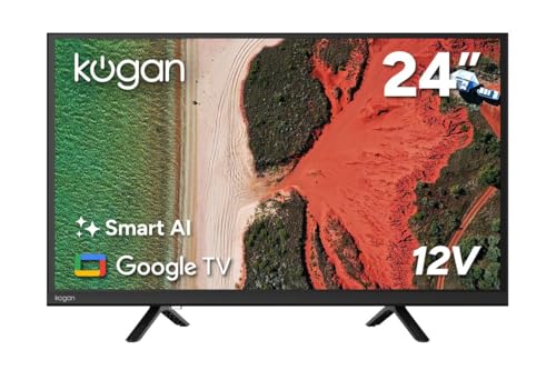 Kogan 24" LED Smart AI Google 12V TV - R98T - KAL24R98TA - 24 Inch