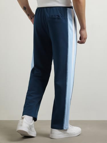 Image of Nobero Joggers for Men | Trackpants for Men | Elasticated Waist with Drawcord | Soft & Breathable Fabric | Casual Everyday Wear