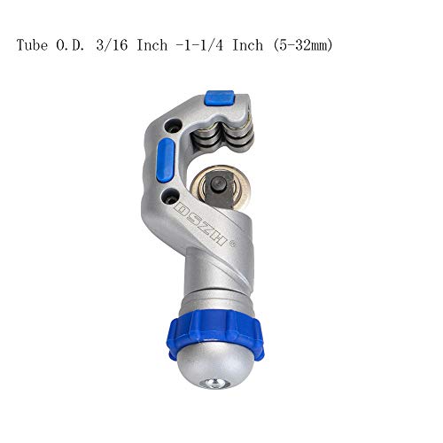 Tube Cutter Copper Pipe Tubing Cutter Unique Roller Type Cutter Tube Tool Hvac Refrigeration Tool For Cutting Tube O.d. 3/16 Inch -1-1/4 Inch (5-32Mm) By Vsoon #TOP3
