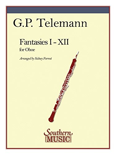 Fantasies I-XII: Unaccompanied Oboe B07QGMJ9HC Book Cover