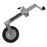 Rueda jockey de 48 mm, capacidad máxima de carga: 160 kg.