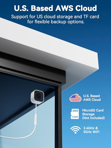 Outinput 3MP 2K Indoor Window Camera - 2.4GHz & 5GHz WiFi Window Cameras for Home Security Looking Outside with AI Color Night Vision, Person & Motion Detection, Anti-Glare, Anti-Reflection - Image 6