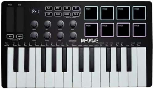 GoufuGui L[{[h 25 USBRg[[ ~j MIDI Rg[ L[{[h RpNg xVeBΉ y Mtg wZyDƁAS ()
