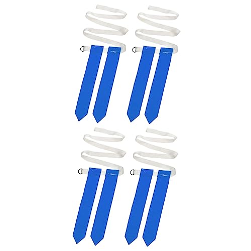 Happyyami 2sets 2 Flags Included American Football Waist Flags Nylon Rugby Waist Belt Set Rugby Training Webbing for 2pcs*2