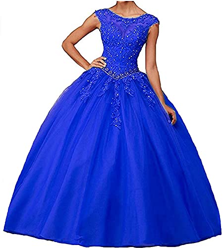 Image of QXMYOO Ball Gown Quinceanera Dresses Sweet 16 Prom Party Princess Dress for Teens