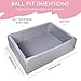 MODEREVE Ball Pits for Toddlers, Large Baby Ball Pit 47