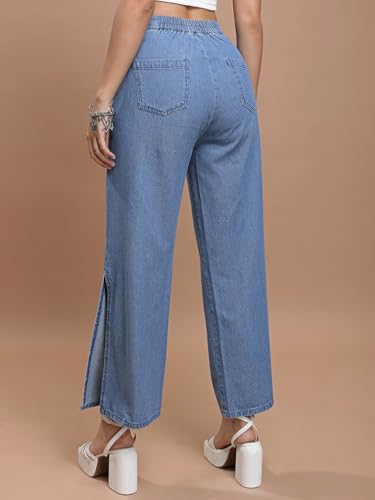 Image of Tokyo Talkies Women High Waist Straight Fit Jeans