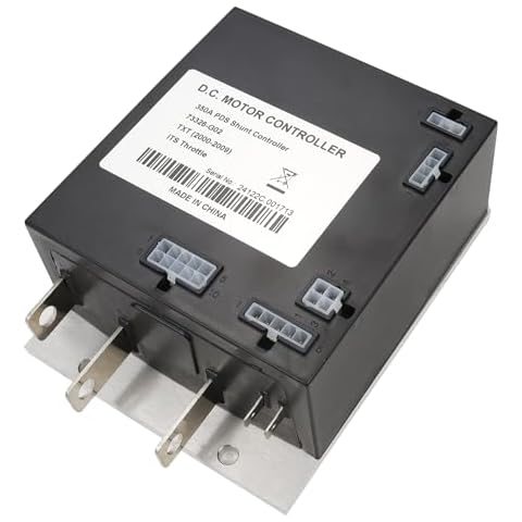 73326-G02 Golf Cart Motor Controller Fits for 2000-2019 EZGO TXT Golf Carts Replace 36V 350A 73326-G02 73326G02 73326G04 73326G05 73326G06 73326G07 73326G08 Cover