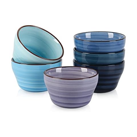 Selamica 8oz Ceramic Bouillon Cups Cover