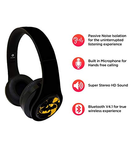 Image of Macmerise Batman Classic - Decibel Wireless On Ear Headphones