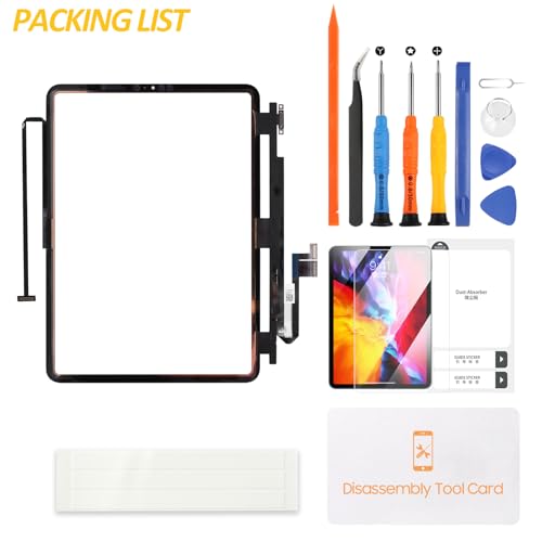 Image of for iPad Pro 11 Touch Screen Replacement 1st Gen 2018 / 2nd Gen 2020 Touch Digitizer Glass A2013 A1934 A1980 A1979 /A2068 A2230 A2228 A2231 with Tools
