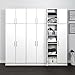 Prepac Elite Functional 6-Piece Garage Cabinets and Storage System Set D, Simplistic Garage Closet Shop Cabinets 16