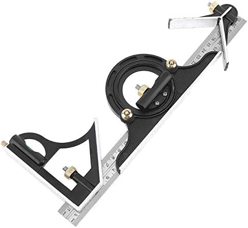 Combination Ruler Square Angle Finder Precision Protractor Measuring Tool 300 MM / 12 inch