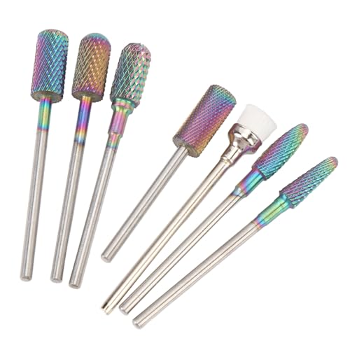 Set Profesional de 7 Piezas de Puntas de Taladro para Uñas miniatura 3